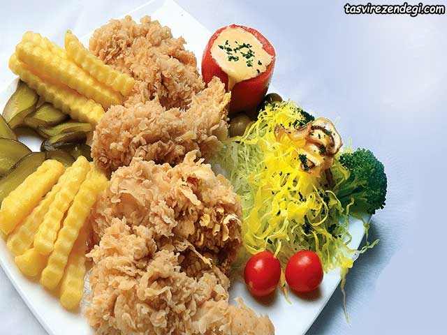 آرد سوخاری فله